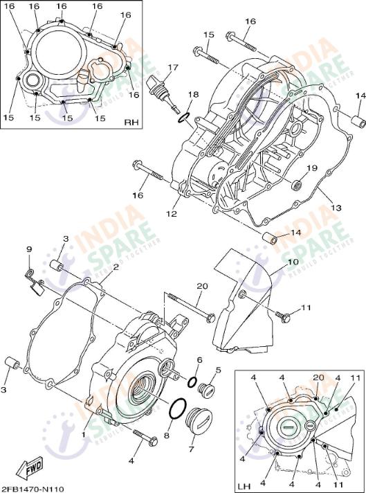 CRANKCASE COVER 1